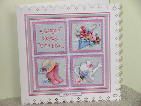 FEMALE GARDENER SQUARES 7.5 Quick Layer Card & Insert Kit by Wayne Swan