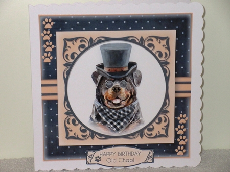 Hope your day is Pawsome - Rottie by Wayne Swan