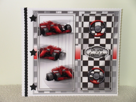 Race Day 8x8 pyramage Mini Kit by Wayne Swan