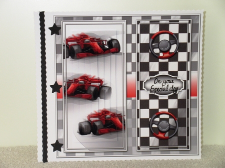 Race Day 8x8 pyramage Mini Kit by Wayne Swan