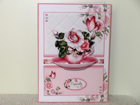 Sending You Love - Pink Teacup by Wayne Swan