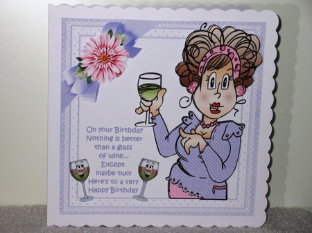 8x8 birthday wine mini kit by Wayne Swan
