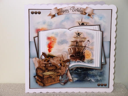 A Pirates Life for Me! Open Book by Wayne Swan