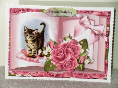Vintage  Roses Book Mini Kit by Wayne Swan