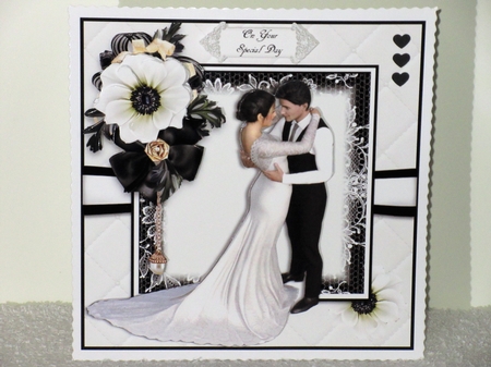 White Wedding Card Kit by Wayne Swan