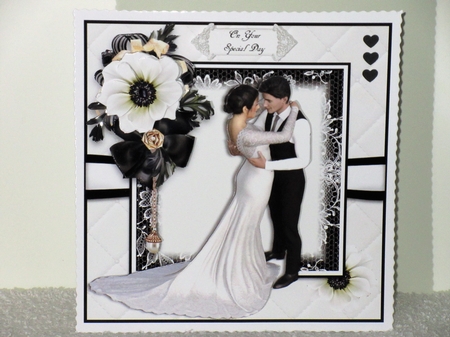 White Wedding Card Kit by Wayne Swan