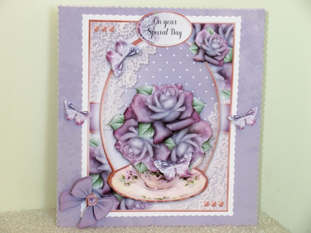 Cup of Flowers Matching Paper 5 by Wayne Swan