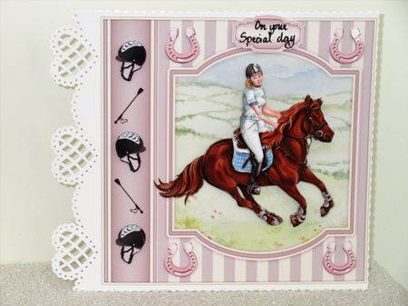 Country Ride (Pink) 8x8 Mini Kit by Wayne Swan