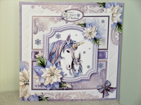 4 Lilac Christmas Mini Kits by Wayne Swan