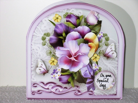 Pansy Bouquet Mini Kit by Wayne Swan