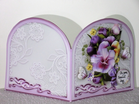 Pansy Bouquet Mini Kit by Wayne Swan