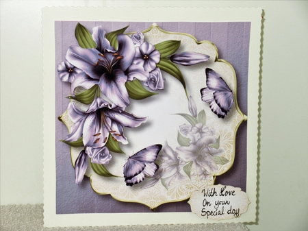 Lovely Lily - Pale Lilac by Wayne Swan
