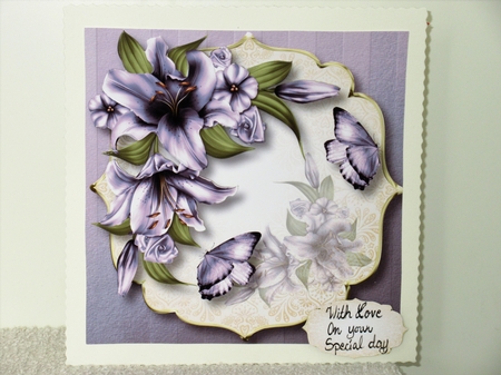 Lovely Lily - Pale Lilac by Wayne Swan