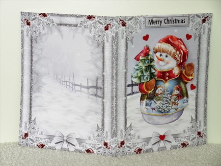 Delightful Snowman by Wayne Swan