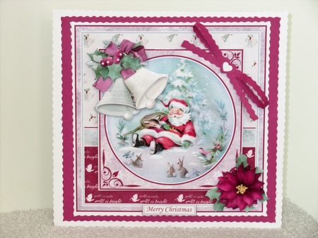 VINTAGE CHRISTMAS SCENES & CHRISTMAS BELLS 7.5 Decoupage Bumper Kit by Wayne Swan