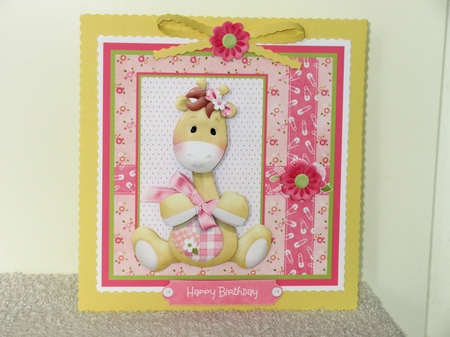 Baby Girl Giraffe by Wayne Swan