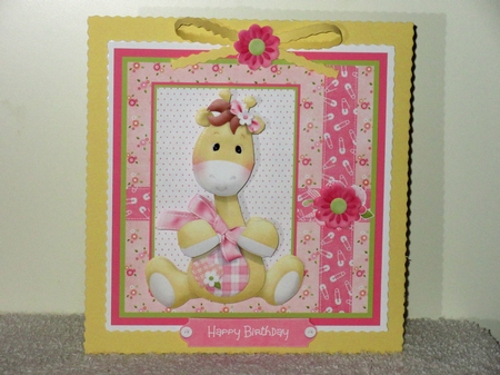 Baby Girl Giraffe by Wayne Swan