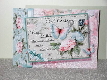The Pretty Pink Postcard by Wayne Swan