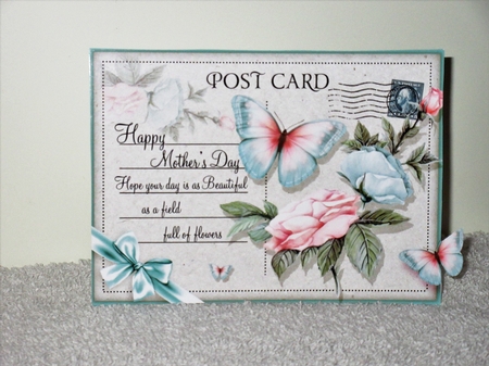 The Pretty Pink Postcard by Wayne Swan