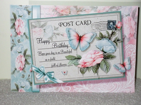 The Pretty Pink Postcard by Wayne Swan
