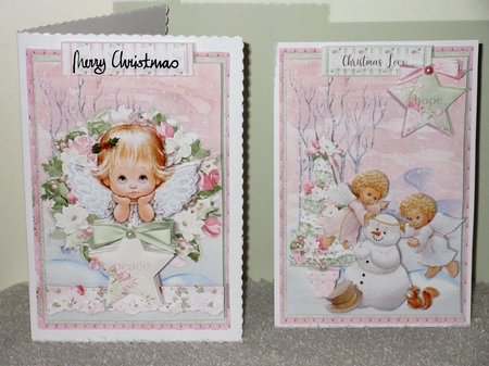 Lil Angels 1 - 6x4 Card Front Kit by Wayne Swan