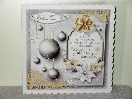 The Silver Christmas Bauble by Wayne Swan