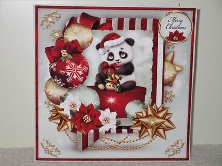 Christmas Winter Cute Panda Mini Kit by Wayne Swan