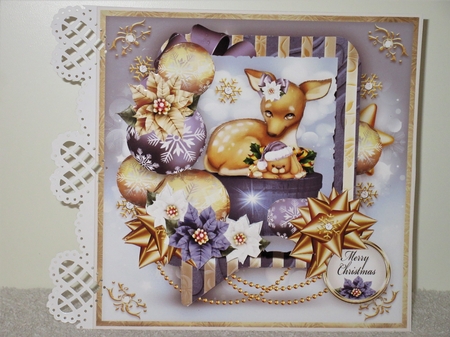 Christmas Winter Deer Mini Kit by Wayne Swan