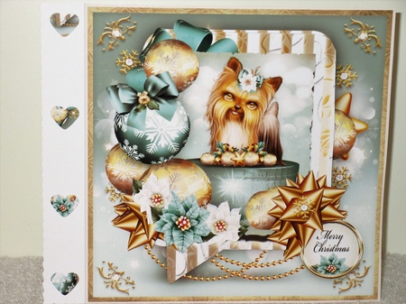 Christmas Winter Puppy Mini Kit by Wayne Swan