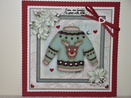 Christmas Reindeer Jumper by Wayne Swan