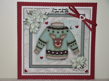 Christmas Reindeer Jumper by Wayne Swan