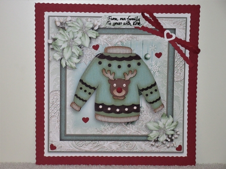 Christmas Reindeer Jumper by Wayne Swan