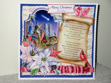 Songs for Christmas 5 - 7x7 Card Front & Insert Mini Kit by Wayne Swan