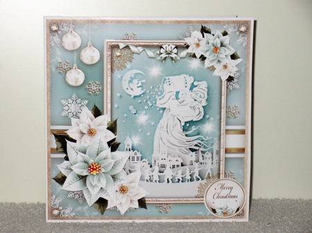 Pastel Christmas Santa Claus with Magic Stars Mini Kit by Wayne Swan