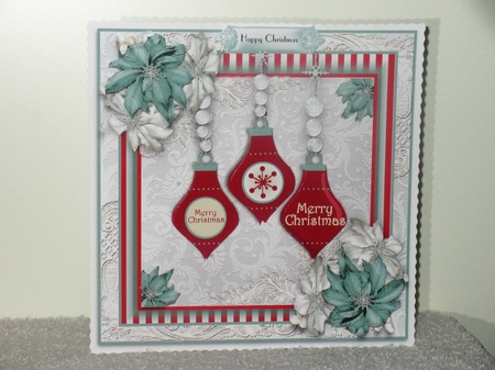 Scandanavian Style Baubles Christmas by Wayne Swan