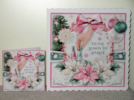 Tis the Season to Sparkle 7x7 by Wayne Swan