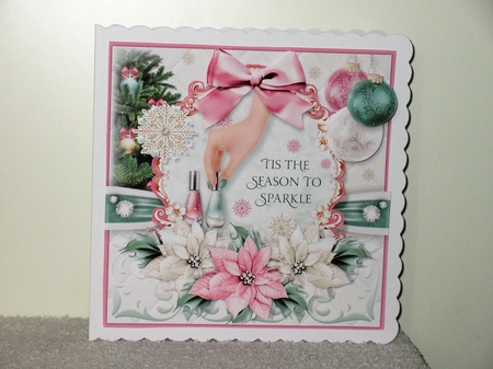 Tis the Season to Sparkle 7x7 by Wayne Swan