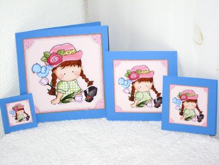 Sweet Flower Girl Topper Sheet by Wayne Swan