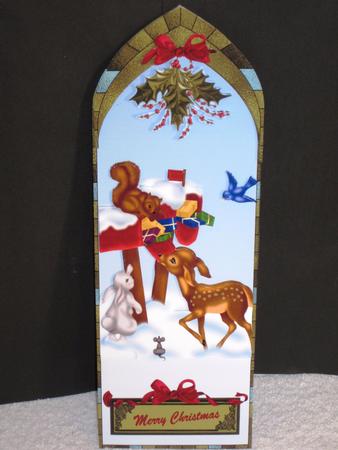 Fancy Arch Christmas Mailbox Dl by Wayne Swan