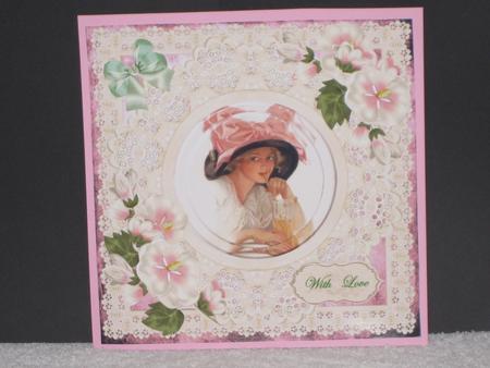 Anglaise Broderie Vintage Girl by Wayne Swan
