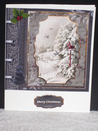 Birds Fly Home Card Front with Pyramid Layers by Wayne Swan