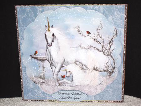 Christmas / Winter Unicorn Magical Mini Kit by Wayne Swan