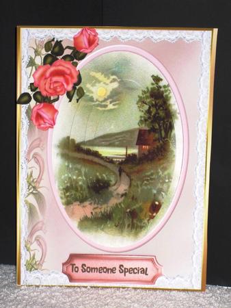 A Lovely Country Walk Scene ( Pyramid ) by Wayne Swan
