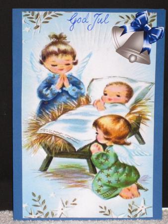 Baby Jesus with Little Angels by Wayne Swan