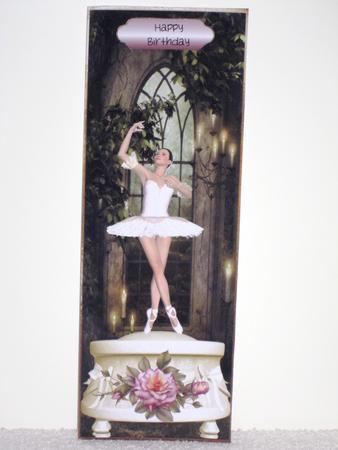Ballerina Music Box at the Gothic Window by Wayne Swan