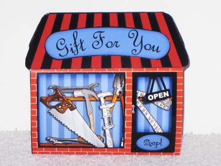 3D Little Tool Shop Gift Card Holder by Wayne Swan