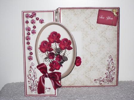 Faded Flowers Mini-kit - Rose Cerise by Wayne Swan