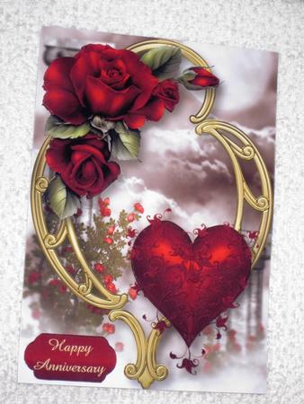Hearts and Flowers - Red Roses by Wayne Swan
