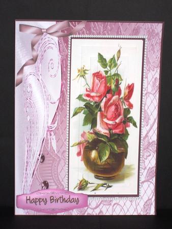 Beautiful Roses in a Vase  by Wayne Swan