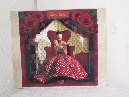 Beautiful Red Rose Topper by Wayne Swan